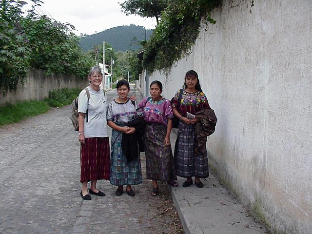 Romelle with her students.jpg