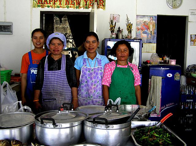 The ladies at Mamas