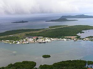 From the top looking east - airport and docks.jpg