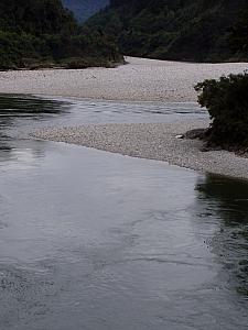 D)  Riverbeds of the west coast with washdown from the glaciers.jpg